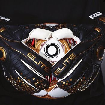 Вратарские перчатки ELITE Black Real