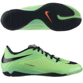 Игровая обувь для зала NIKE HYPERVENOM PHELON IC (Зелёный) 599849-303