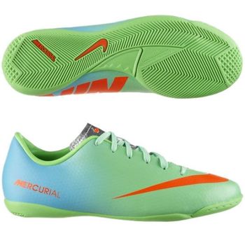 Игровая обувь для зала NIKE MERCURIAL VICTORY IV IC (Зелёный) 555614-380