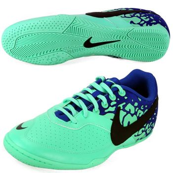 Игровая обувь для зала NIKE FC247 ELASTICO II (Синий-Зелёный) 580454-304