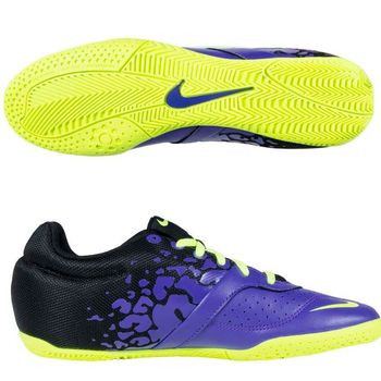 Игровая обувь для зала NIKE FC247 ELASTICO II (Чёрный-Фиолетовый) 580454-570
