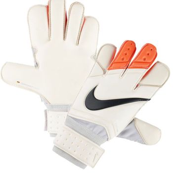 Вратарские перчатки NIKE GK VAPOR GRIP 3 (Белый/Оранжевый) GS0275-183