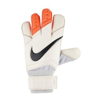 Вратарские перчатки NIKE GK VAPOR GRIP 3 (Белый/Оранжевый)