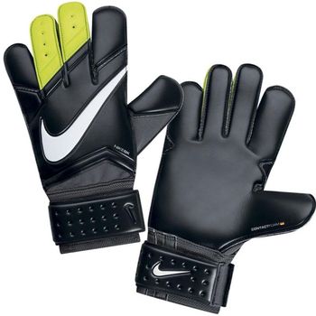 Вратарские перчатки NIKE GK VAPOR GRIP 3 (Чёрный/Салатовый) GS0275-071