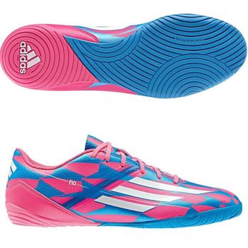 Игровая обувь для зала ADIDAS F10 IN (Синий-Розовый) M18308