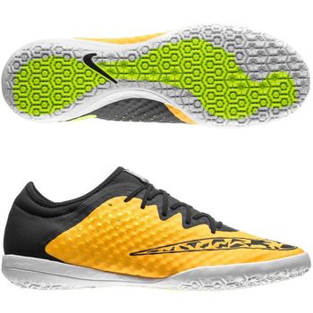 Игровая обувь для зала NIKE FC247 ELASTICO FINALE III IC (Чёрный-Жёлтый) 685357-800