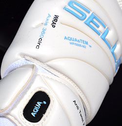 Вратарские перчатки Sells Wrap Axis 360 Aqua