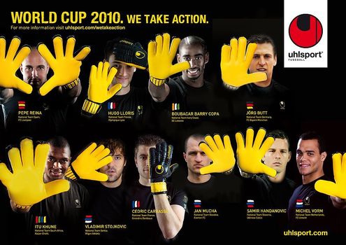 Вратарские перчатки UHLSPORT SUDAFRIKA SUPERSOFT