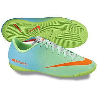 Игровая обувь для зала NIKE MERCURIAL VICTORY IV IC (Зелёный) 555614-380 -  купить в Магазине для вратарей - keeper-shop.ru