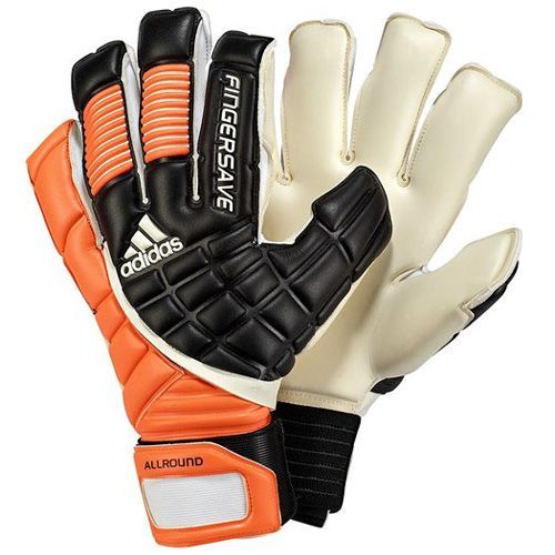 Kenmerkend Proberen Niet ingewikkeld Вратарские перчатки Adidas Fingersave Allround X16818 - купить в Магазине  для вратарей - keeper-shop.ru