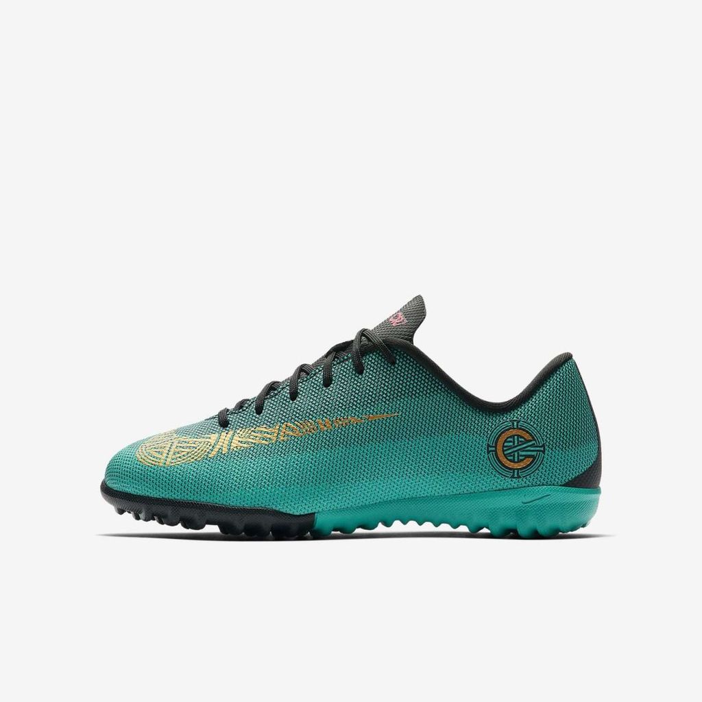 Детские шиповки NIKE VAPORX 12 ACADEMY GS CR7 TF JR (SU18) AJ3100-390
