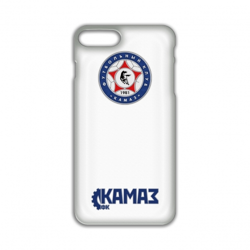 Чехол для IPHONE 7+/8+ SOFT TOUCH фк "камаз" белый ПфкА008-28 ПФКА008-28