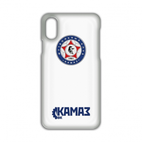 Чехол для IPHONE X SOFT TOUCH фк "камаз" белый ПфкА008-29 ПФКА008-29