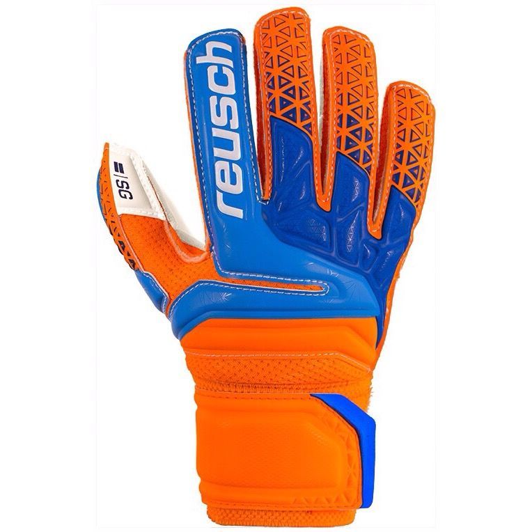 Детские вратарские перчатки REUSCH Prisma SG Finger Support JR (SS18) 3872810-290
