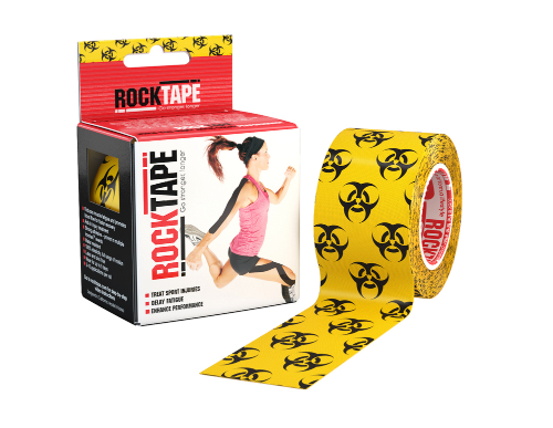 Тейп RockTape кинезиотейп Design, 5см х 5м, биоугроза RCT100-BIO-OS