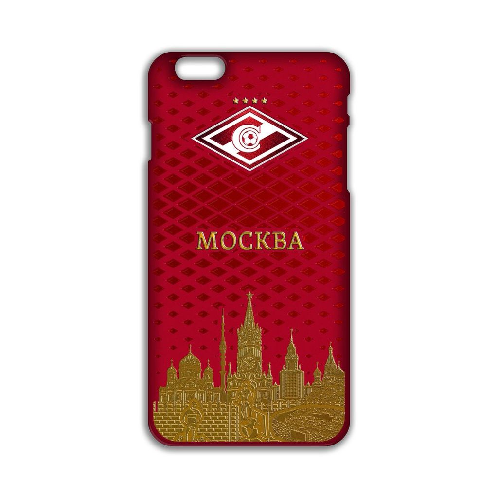 Чехол для IPHONE 6 PLUS SOFT TOUCH фк спартак москва столица пфсм004-41 ПФСМ004-41