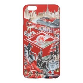 Чехол для IPHONE 6 PLUS SOFT TOUCH фк спартак москва, мы - спартак пфсм004-06 ПФСМ004-06