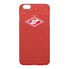 Чехол для IPHONE 6 PLUS SOFT TOUCH фк спартак москва, фкСМ 1922 пфсм004-09 ПФСМ004-09