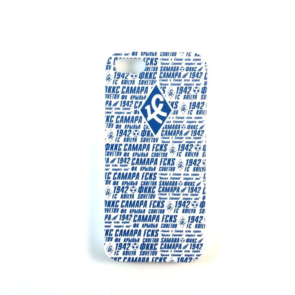 Чехол для IPHONE 5/5S SOFT TOUCH фк крылья советов белый ПфкС001-17 ПФКС001-17