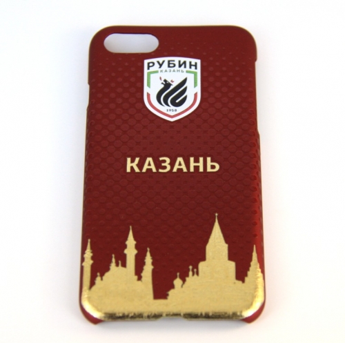 Чехол для IPHONE 7/8 SOFT TOUCH фк казань золотая казань пфрк006-04 ПФРК006-04