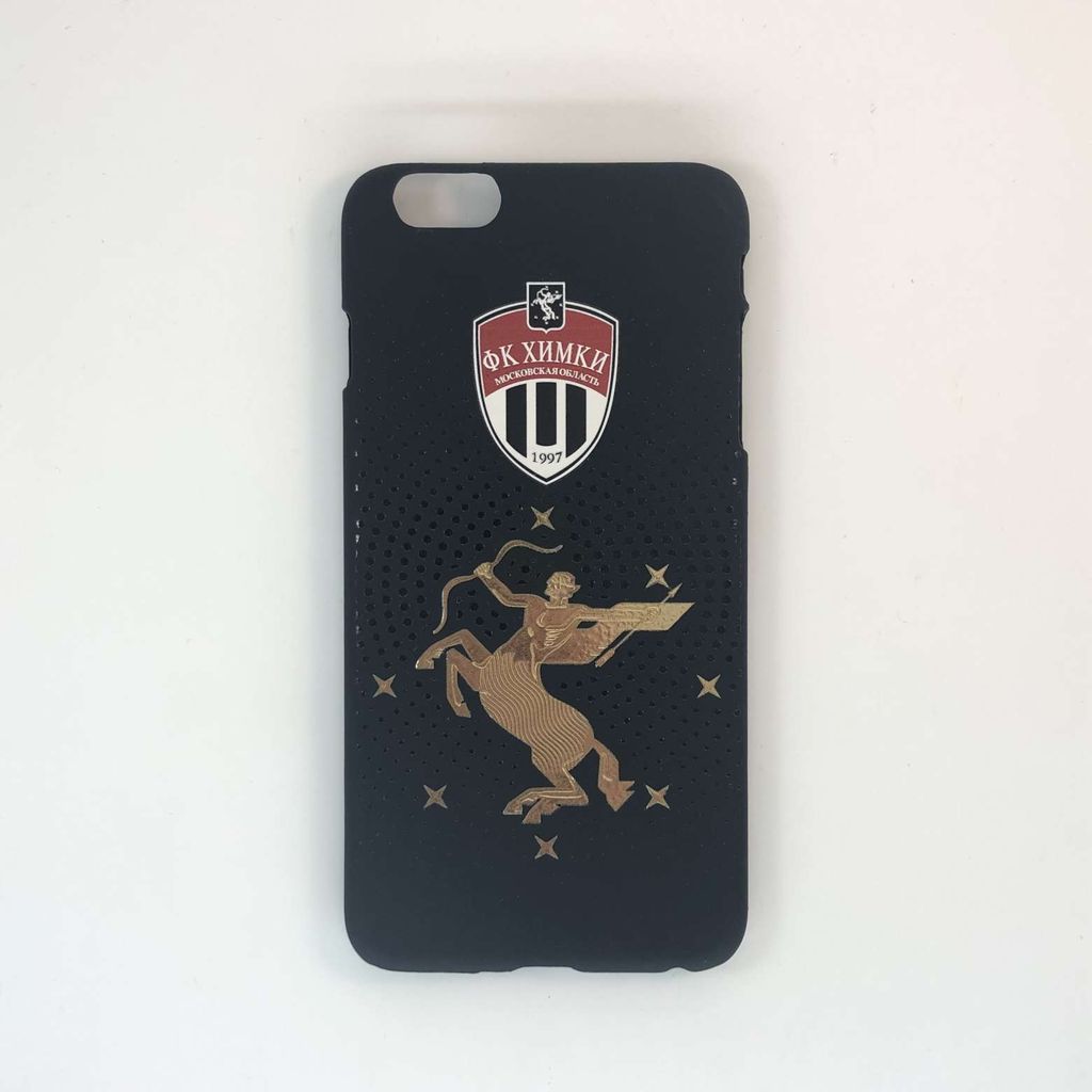 Чехол для IPHONE 6 PLUS SOFT TOUCH фк химки золотой пфхмк006-03 ПФХМК006-03