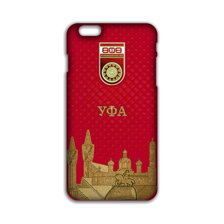 Чехол для IPHONE 6 PLUS SOFT TOUCH фк уфа золото ПФуфа002-03 ПФУФА002-03