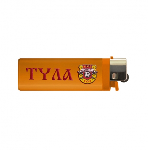Зажигалка механическая фк арсенал тула желтая пфат002-02 ПФАТ002-02