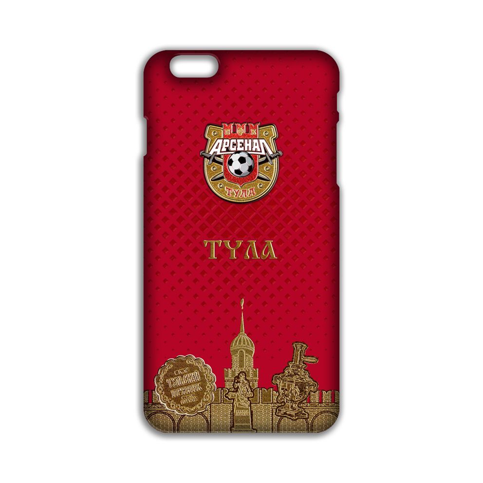Чехол для IPHONE 6 PLUS SOFT TOUCH фк арсенал тула золото пфат003-09 ПФАТ003-09