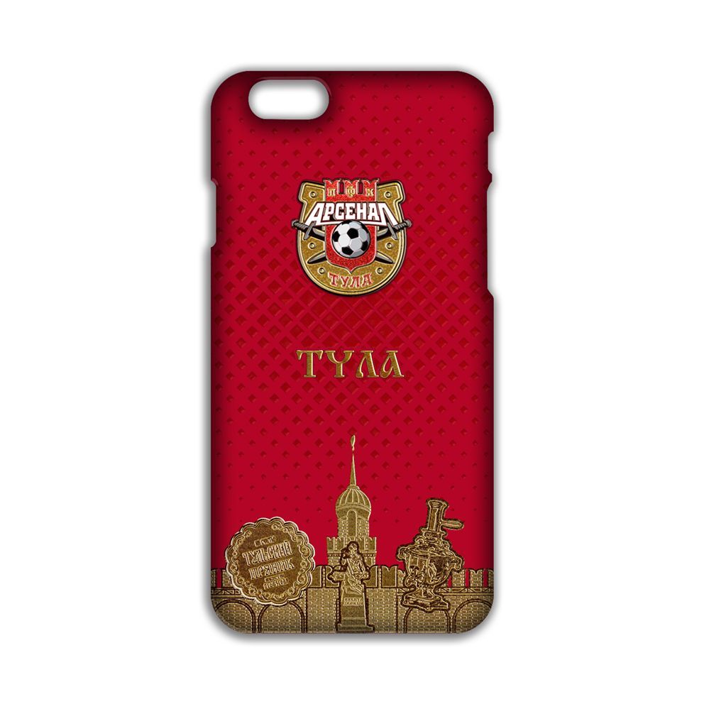 Чехол для IPHONE 6 SOFT TOUCH фк арсенал тула золото пфат003-08 ПФАТ003-08