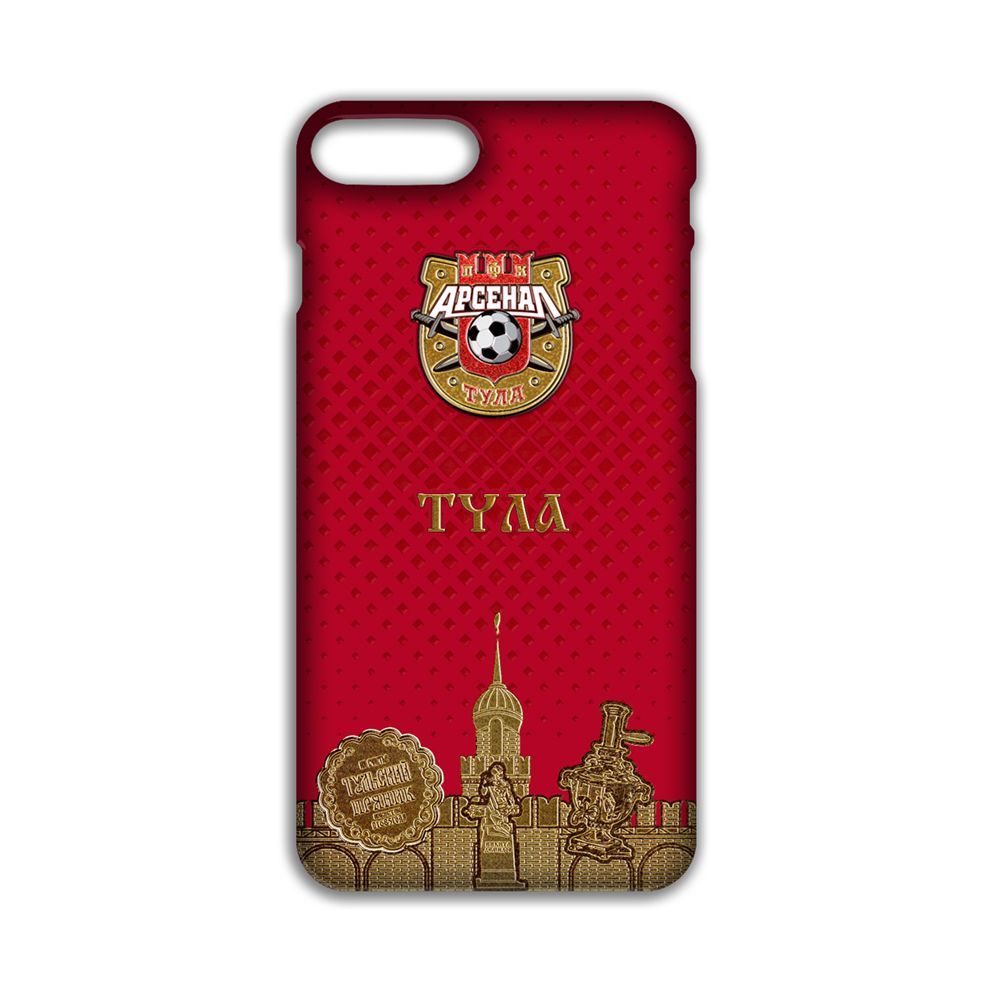 Чехол для IPHONE 7/8 PLUS SOFT TOUCH фк арсенал тула золото пфат003-11 ПФАТ003-11