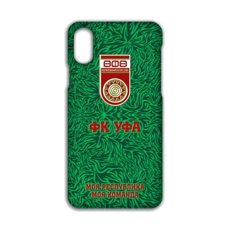 Чехол для IPHONE X SOFT TOUCH фк уфа ПФуфа0002-12 ПФУФА0002-12