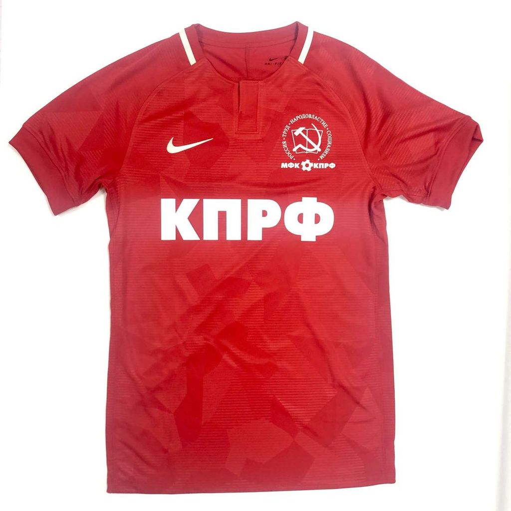 Футболка NIKE DRY CHALNG II домашняя мфк кпрф (18-19) 893964-657 кпрф 893964-657 КПРФ