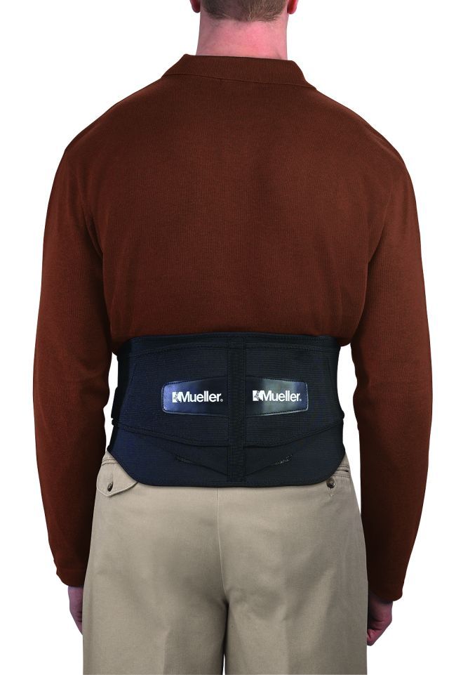 Бандаж на спину MUELLER ADJUSTABLE BACK BRACE WITH LUMBAR PAD 255