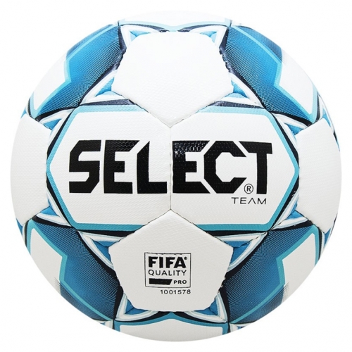 Футбольный мяч SELECT TEAM FIFA APPROVED(бел/син/чер) 815411-020