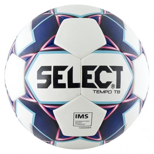 Футбольный мяч SELECT TEMPO (бел/фиол/син/) 810416-009