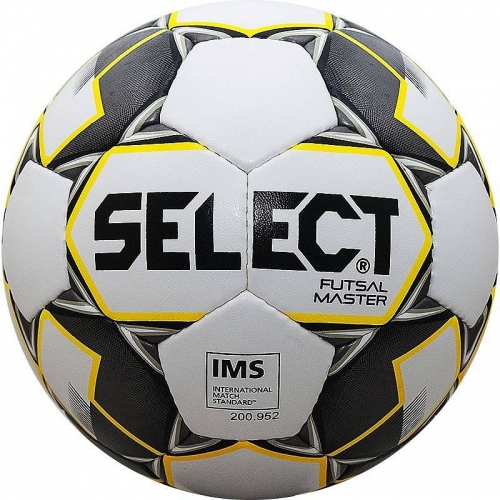 Футбольный мяч SELECT FUTSAL MASTER (бел/оранж/чер) 852508-061