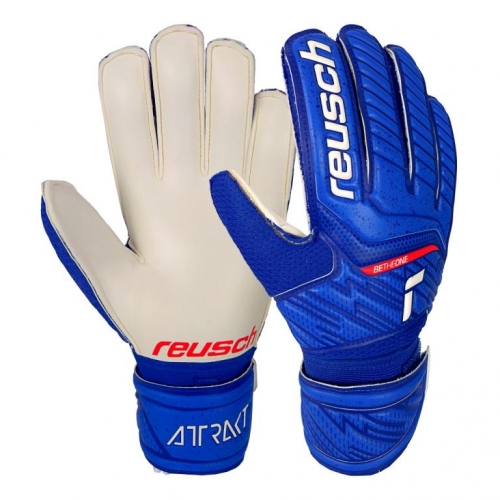 Детские вратарские перчатки REUSCH Attrakt Grip Junior (2021) 5172815-4011