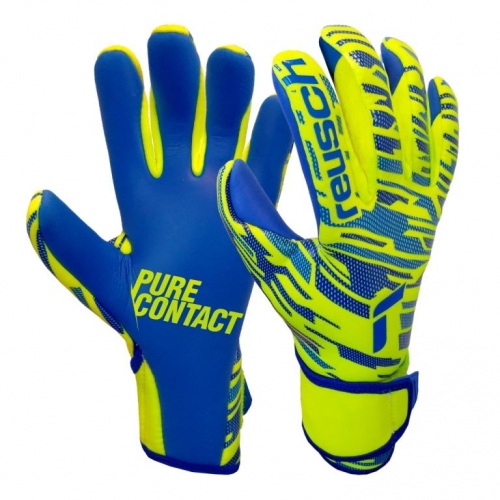 Детские вратарские перчатки REUSCH Pure Contact Silver Junior (2021) 5172200-2199