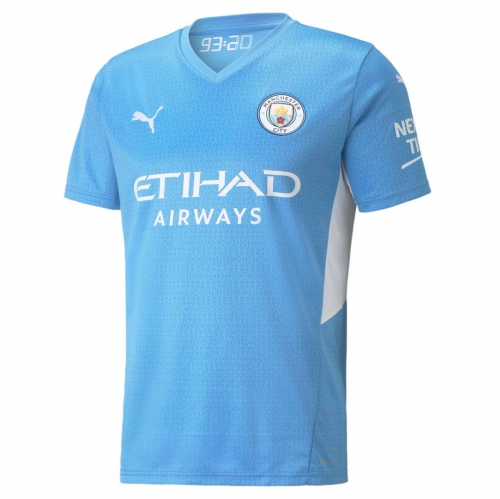 Футболка PUMA MCFC HOME Shirt Replica with Sponsor Logo (AW21) 75920201
