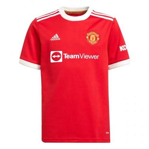 Детская Детская футболка ADIDAS MUFC H JSY JR (FW21) GR3778