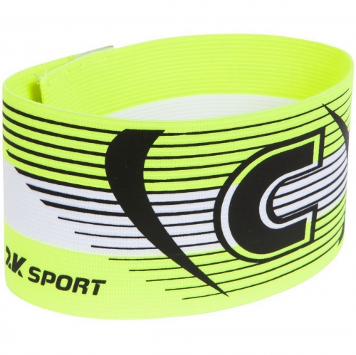 Капитанская повязка 2K Sport Captain neon-lemon/black 126317