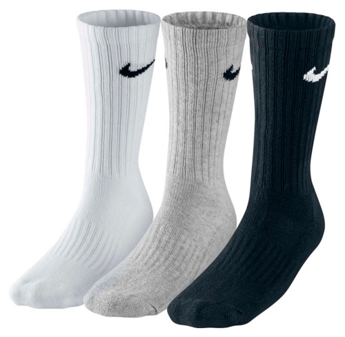 Носки NIKE 3PPK VALUE COTTON CREW-SMLX SX4508-965
