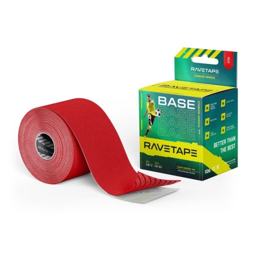 Тейп RAVETAPE BASE 5см х 5м, RED RVTB-RED-55