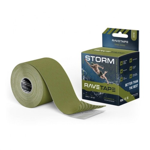Тейп RAVETAPE STORM 5см х 5м, OLIVE RVTS-OLV-55