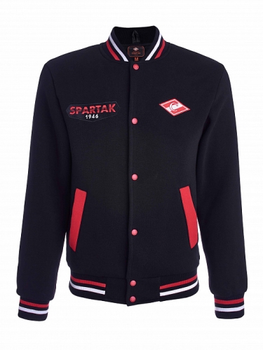 Бомбер SPARTAK 1946, черный 002