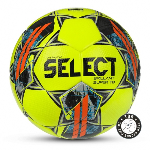 Футбольный мяч SELECT BRILLANT SUPER TB (жел/оранж/сер/чер) 810316-551