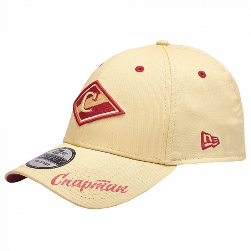 Бейсболка спартак New Era 3930 бежевая, 12374817