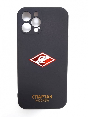 Чехол для IPHONE 12 PRO MAX спартак москва черный золотой пфсмр000-10 ПФСМР000-10
