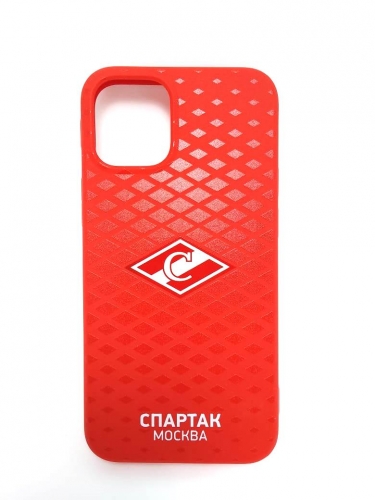 Чехол для IPHONE 13 спартак москва красный паттерн пфсмр000-04 ПФСМР000-04