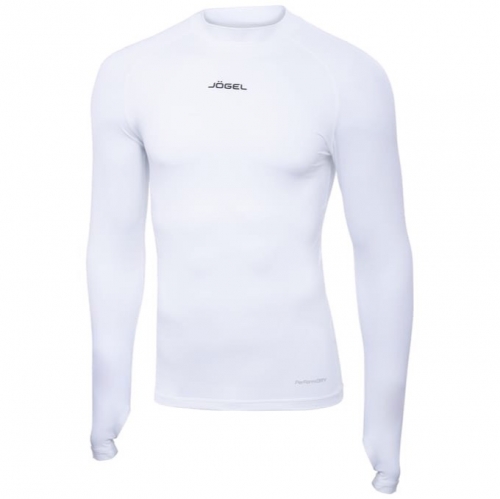 Футболка компрессионная JOGEL Camp PerFormDRY Top LS (JBL-1200-016), белый/черный ут-00016264 УТ-00016264
